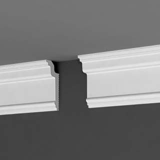 Плинтус потолочный Де-Багет для натяжного потолка П 13 30/80  (55 шт)