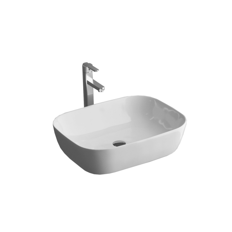 Раковина накладная Grossman GR-3020 белая, ширина 50,5 см