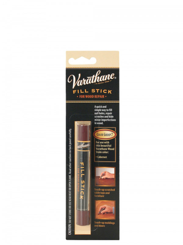 Карандаш заполняющий восковый Varathane Fill Stick №7 каберне, черешня 16 г.