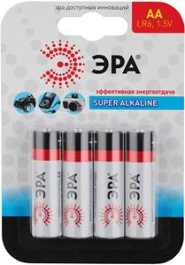 Батарейка LR6-4BL AA ЭРА