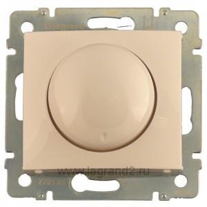 Диммер поворотный 40-400W Valena сл.кость Legrand
