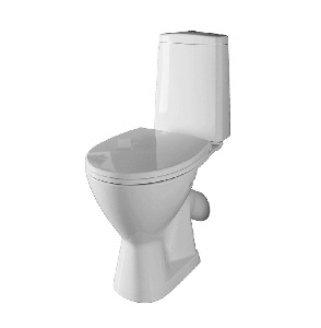 Унитаз напольный Cersanit Just S-KO-JUS031-3/6-PL-w белый