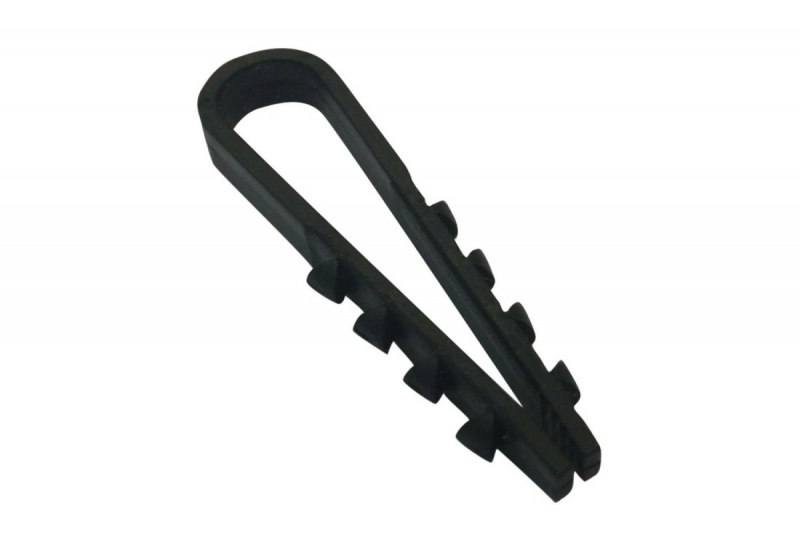 Дюбель-хомут 11-18мм 100шт черный