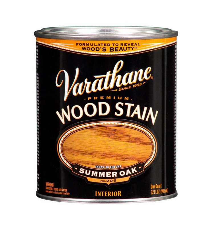 Морилка масляная Varathane Premium Dry Wood Stain Летний дуб 0,946 л.