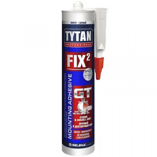 Клей монтажный Tytan Professional Fix² GT 290 мл.