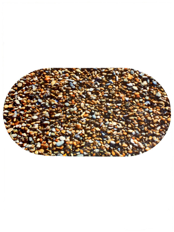 Коврик для ванной комнаты Bath Plus мелкая галька 6-114 68х38 см.