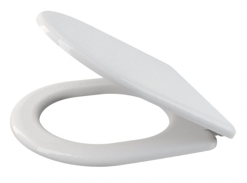 Крышка-сиденье для унитаза AlcaPlast A66, дюропласт, микролифт, быстросъём
