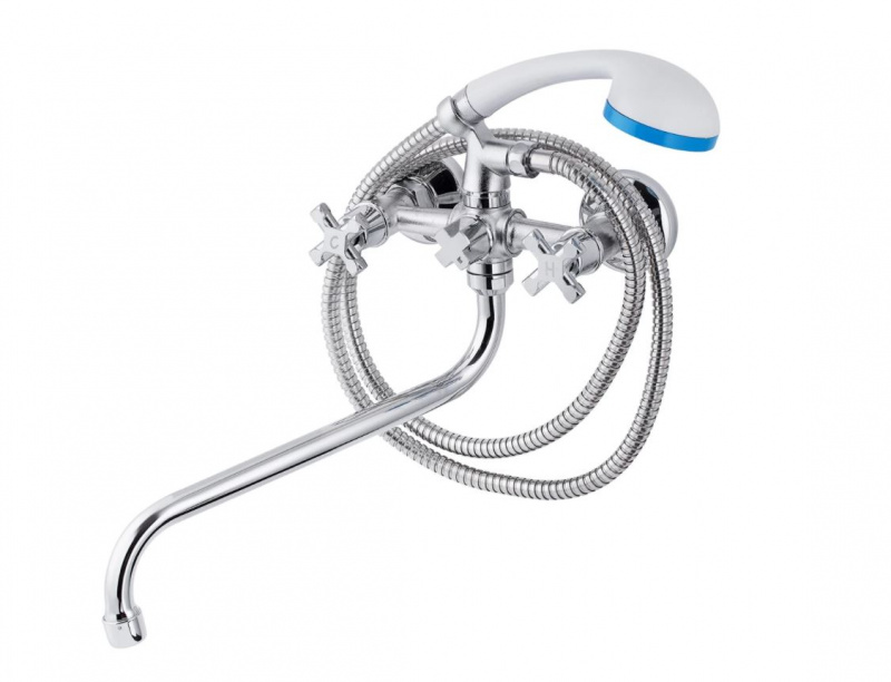 Смеситель универсальный с длинным изливом ПСМ-Профсан (Tsarberg) TSB-11-88 хром