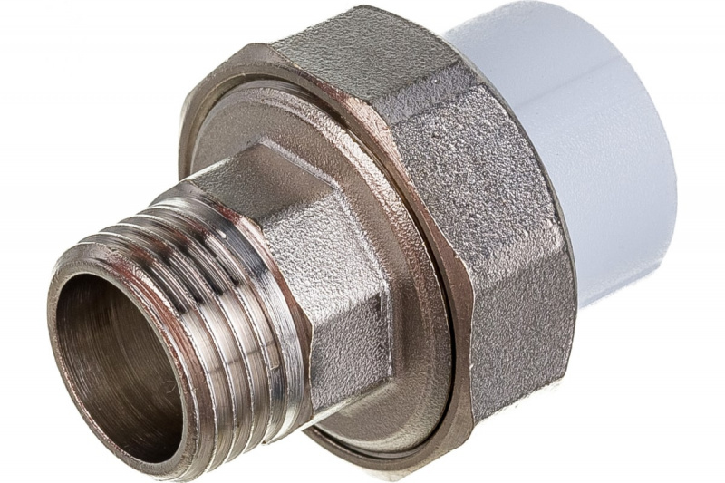 Муфта комбинированная разъемная 20 х 1/2" НР Valfex