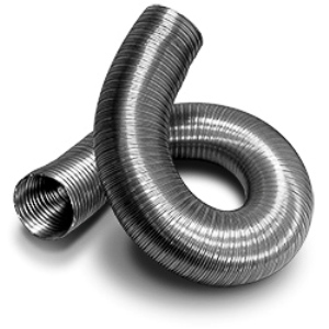 10ВА, Воздуховод гибкий алюминиевый гофрированный, L до 3м