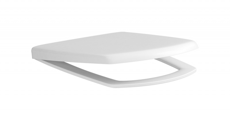 Крышка-сиденье для унитаза Cersanit Carina S-DS-CARINA-DL-t, дюропласт, микролифт, плавное опускание