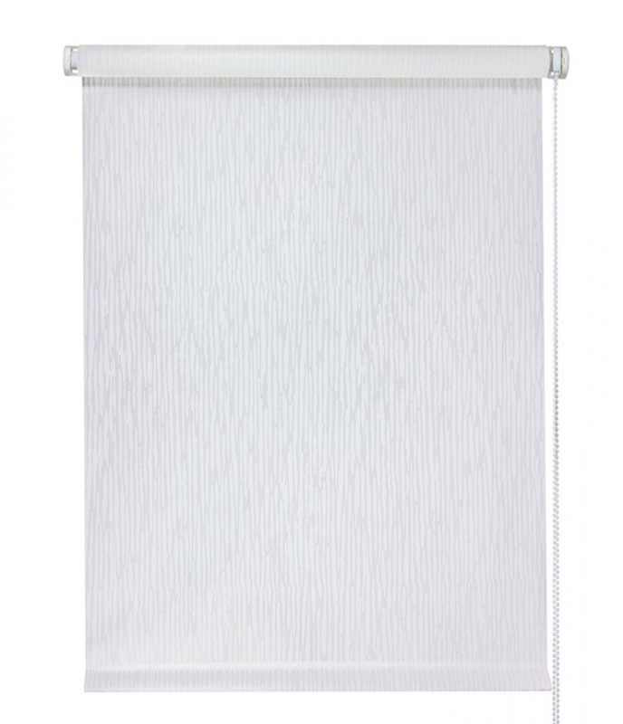 Рулонная штора Ле-Гранд Дождь 42,5х175 см белый