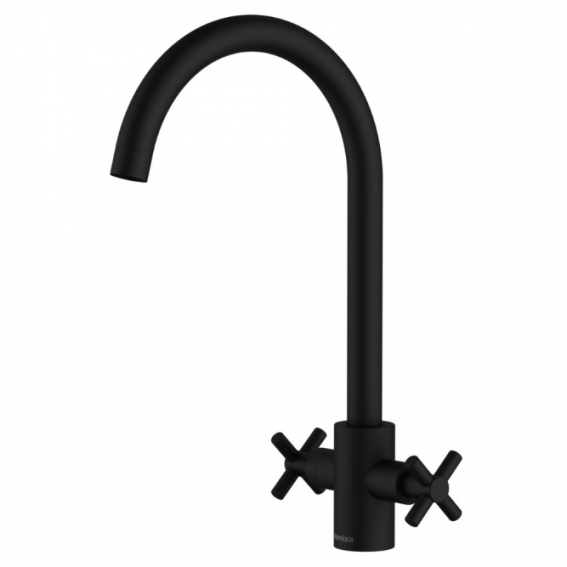 Смеситель для кухни Damixa Neo Classic Black 240000000 чёрный