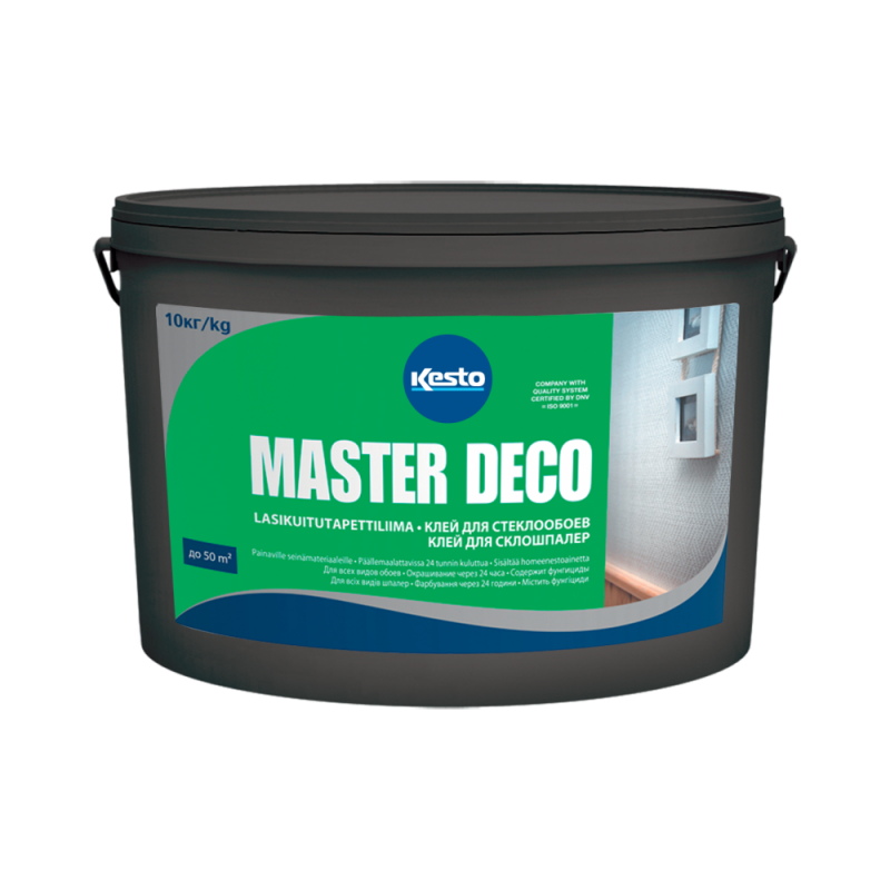 Клей для стеклообоев Kesto Master Deco 10 кг.