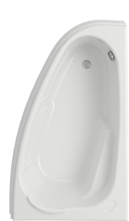 Ванна акриловая Cersanit Joanna WA-JOANNA*160-R-W 160x95 правая, асимметричная, белая