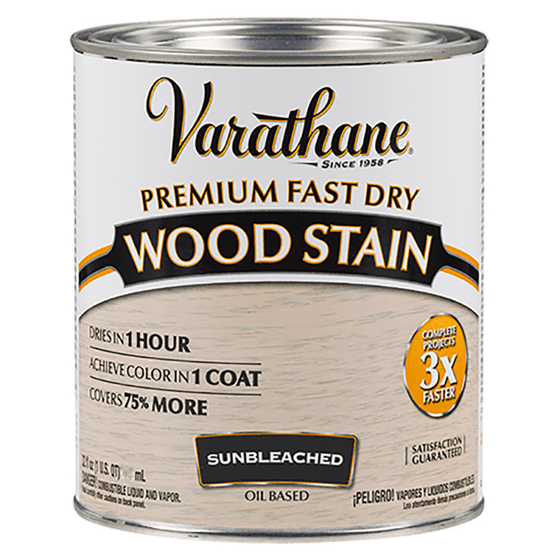 Масло тонирующее быстросохнущее Varathane Fast Dry Wood Stain выбеленное дерево 0,236 л.