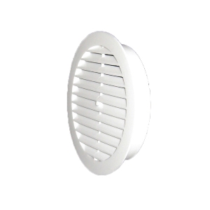 12РКФ, Решетка вентиляционная круглая, разъемная D165 с фланцем D120