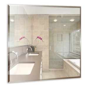 Зеркало для ванной комнаты Микслайн Стиль Квадрат 53,5 525418 