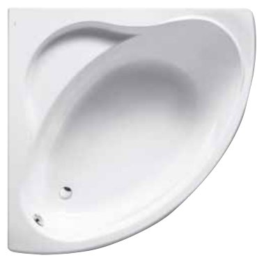 Ванна акриловая Roca Bali ZRU9302916 145х145 белая, симметричная