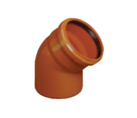 Отвод 110 87° наружный Sinikon