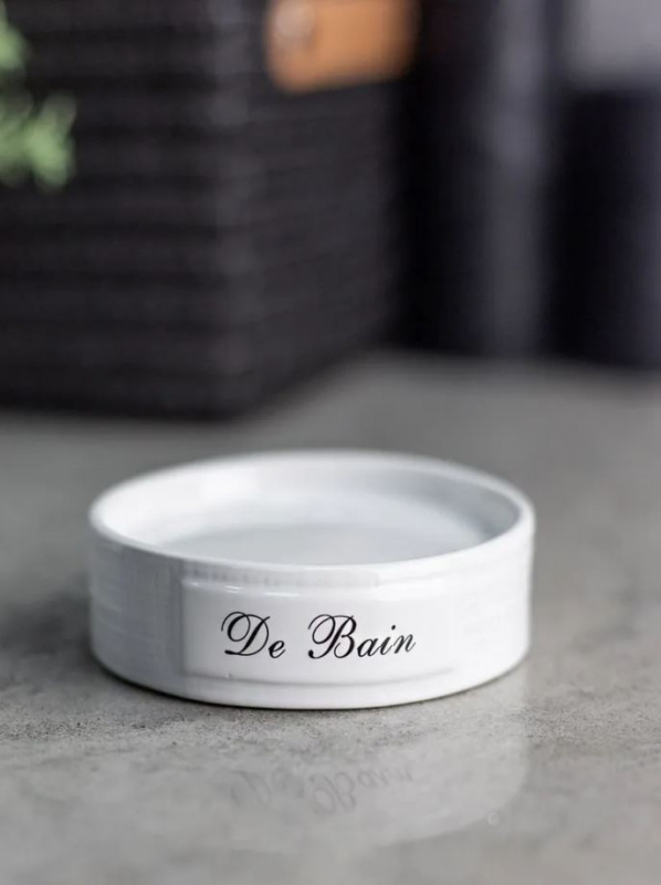 Мыльница Bath Plus Bain blanc W-CE0986B-SD 10*10*3 см