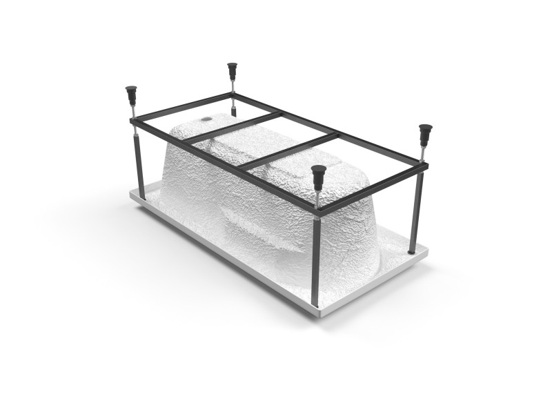 Каркас для ванны Cersanit Santana RW-SANTANA*140