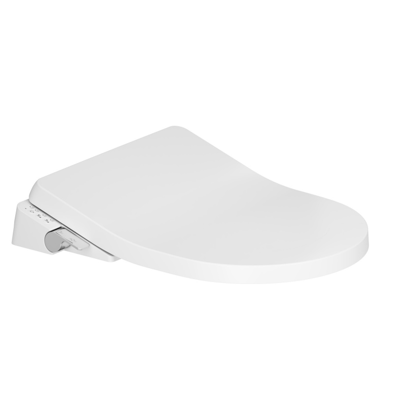 Электронная крышка-биде AM.PM Clean Care CCC7853WH белая, микролифт, быстросъём