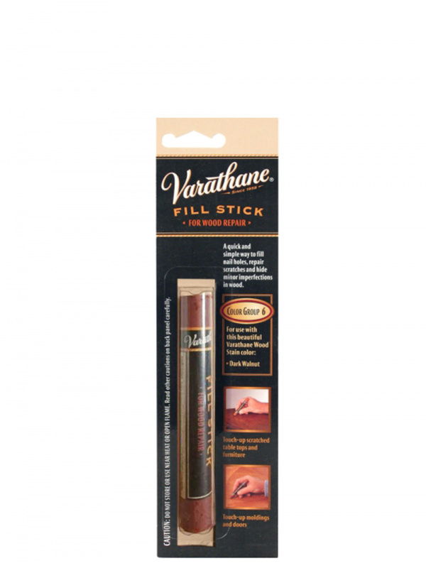 Карандаш заполняющий восковый Varathane Fill Stick №6 красный дуб, красный каштан, красный махагон 16 г.