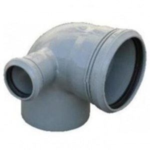 Отвод с правым патрубком 110х50 87° 30' Sinikon