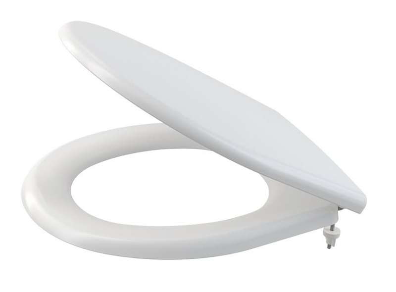 Крышка-сиденье для унитаза AlcaPlast A604, дюропласт, микролифт, быстросъём