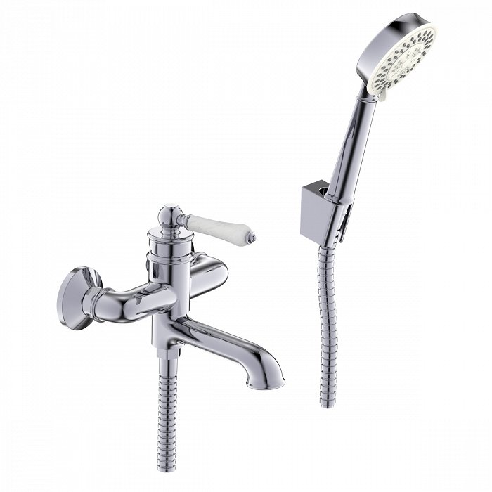 Смеситель для ванны Iddis Oxford OXFSB02i02, хром, с аксессуарами