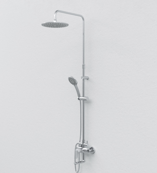 Душевая система со смесителем для ванны AM.PM Like F0780964 хром