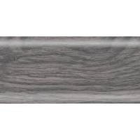 Плинтус напольный ПВХ с кабель-каналом Рико Лео 146 Кедр алтайский