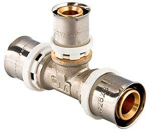 Тройник пресс 16 х 20 х 16 Valtec